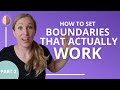 How To Set Boundaries That Actually Work Part 2 Relationship Skills 6