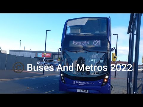 Favourite Sapphire: 7544/YX17 NNR Arriva Northumbria Adl Enviro 400 MMC On The X21