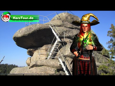 HarzHexe - Ottofelsen bei Wernigerode im Harz
