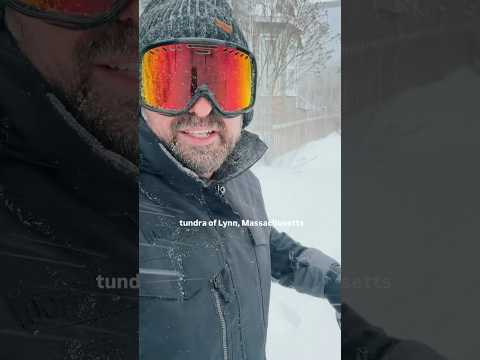 Snowstorm in Lynn, MA