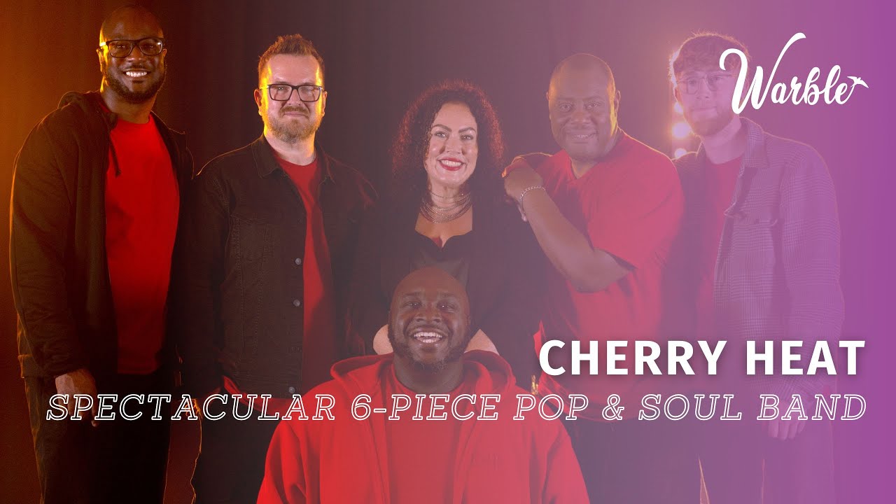 Cherry Heat // Spectacular 6-Piece Pop & Soul Band // Book Now at Warble Entertainment