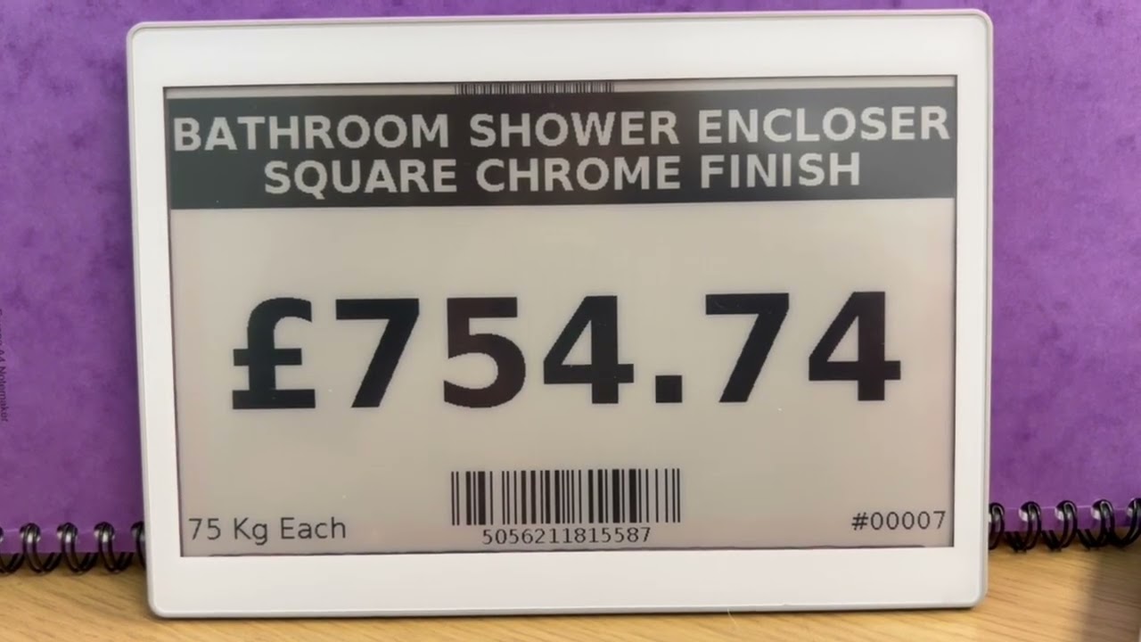 Sharp-aX Electronic Shelf Label (ESL) Module