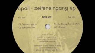 Apoll - Frequenzsperre