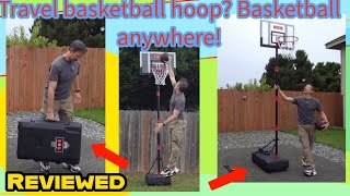 IGL Travel hoop Review This Easy setup portable basketball hoop for kids is ready in minutes!