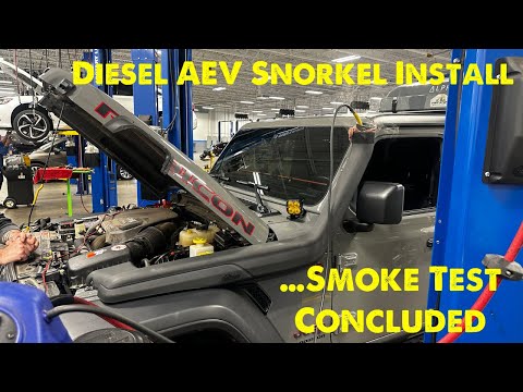 Jeep JL/JT Eco-Diesel AEV Snorkel Install & Testing