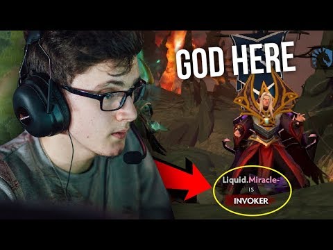 LIQUID INVOKER GOD - Miracle Pick Invoker Liquid vs Secret | Dota 2