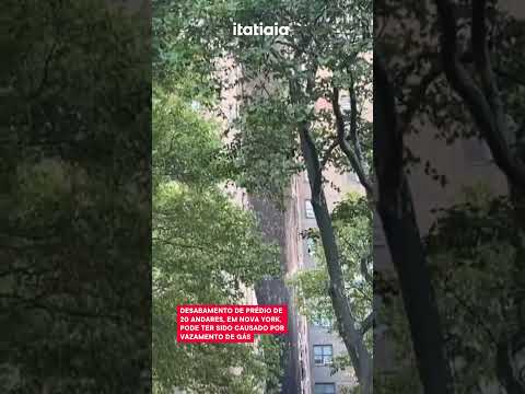 DESABAMENTO DE PRÉDIO DE 20 ANDARES EM NOVA YORK PODE TER SIDO CAUSADO POR VAZAMENTO DE GÁS