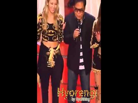 131029 FanCam SNSD  Hyoyeon Ending KBS Open Concert by Hyo5thing