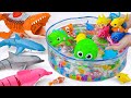 [Toy asmr] Glow Light Zuru Robo Alive Aquarium Playset ASMR Satisfying with Unboxing 🐡 Review Toys
