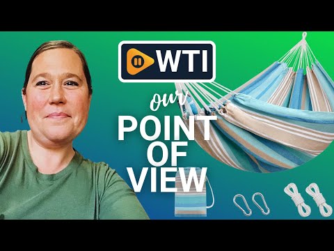 Brazilian Hammock with Tree Straps - WTI product video review