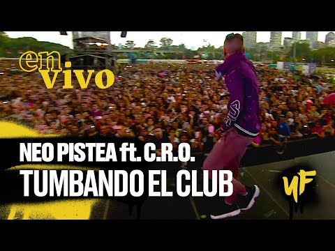 TUMBANDO EL CLUB - Neo Pistea ft. C.R.O. en BsAsTrap