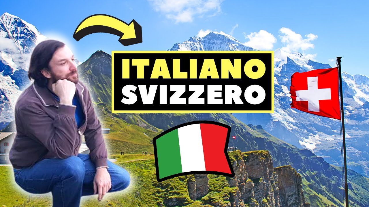 La lingua ITALIANA in SVIZZERA: differenze con L'ITALIA