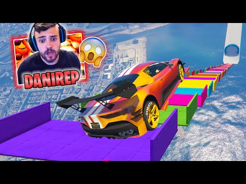 LA MEJOR MEGA RAMPA DEL MUNDO! CON LOS NUEVOS COCHES DEL DLC!! - GTA V ONLINE