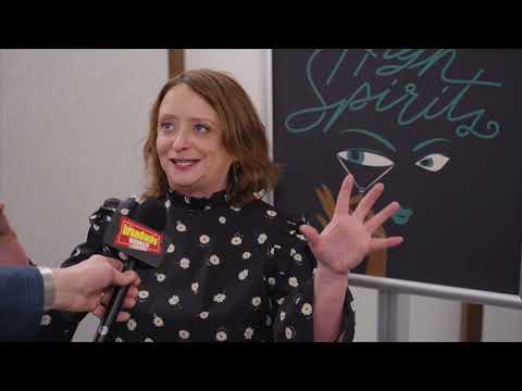 Go Inside Rehearsals for 'High Spirits' at Encores! With Rachel Dratch, Phillipa Soo, Andrea Martin