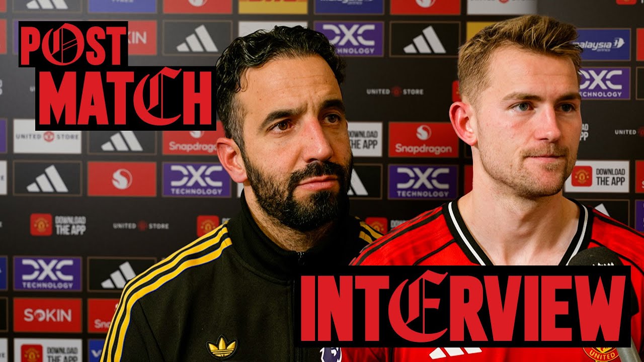 Ruben Amorim & Matthijs De Ligt React To Everton Defeat