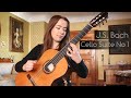 J.S. Bach, Cello Suite No 1 - Julia Lange, Classical Guitar