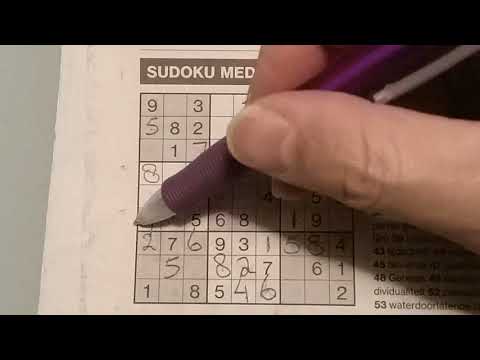 The flavor of today is, a Medium Sudoku (#402) 01-16-2020