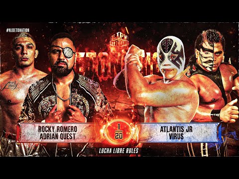 STRONG Free For All! Rocky Romero & Adrian Quest vs Virus & Atlantis Jr.|ep 118