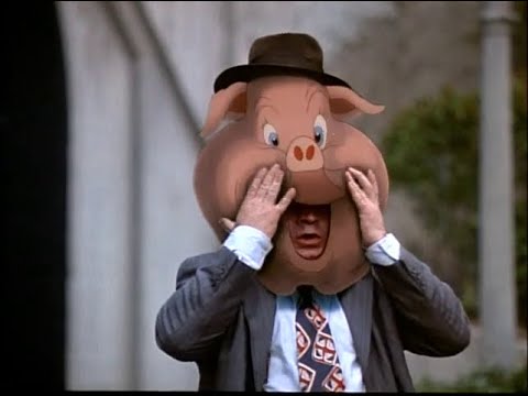 Roger Rabbit 1988 Deleted Scene Pig Head