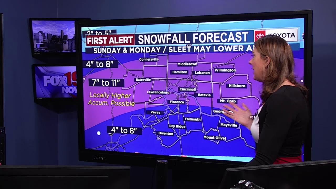 Let's talk about the major winter storm on the way to the Tri-State now!
