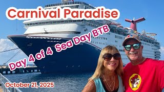 Carnival Paradise Day 4 of 4 Sea Day