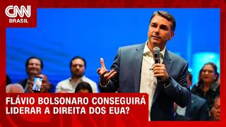 Vídeo: Flávio Bolsonaro dificilmente controlará direita dos EUA, diz especialista | WW