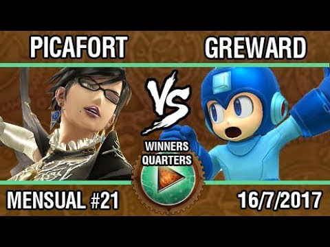 [Afterlife 21] Picafort (Bayonetta) vs Greward (Mega Man) SSB4 Winners Quarters