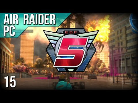 Earth Defense Force 5 - Air Raider EDF 5 Gameplay PC part 15