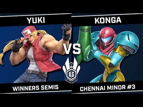 Yuki (Terry) vs KongA (Samus/Hero) - ILG Chennai Minor #3