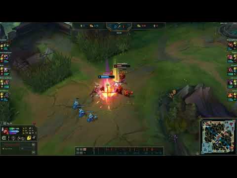 Quality League of legends in the top lane. Warwick Vs Wukong