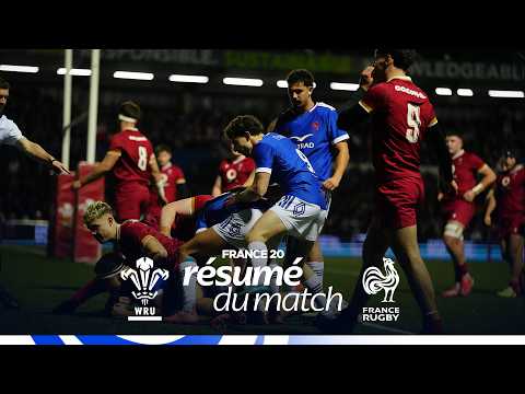 Tournoi des Six Nations moins 20 ans 2026 : Pays de Galles - France, le résumé