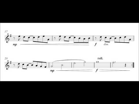 Morning on the Square (Chris Lawry) Bb Clarinet & Piano [from Scenes from a Parisian Cafe]