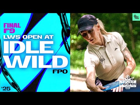 2025 LWS Open at Idlewild | FPO FINALF9 | Scoggins, Mandujano, Allen, Mandujano | Jomez Disc Golf