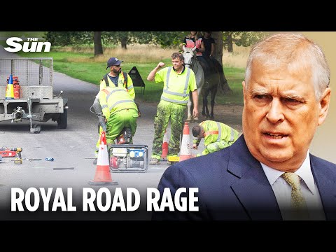 Prince Andrew launches foul-mouthed RANT at builders from his 'high horse' near Windsor home