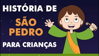 Histria de So Pedro Explicada Para Crianas | Desenho Bblico | Catequese Infantil