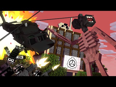 SIREN HEAD VS SCP FOUNDATION - Monster School Minecraft Animation