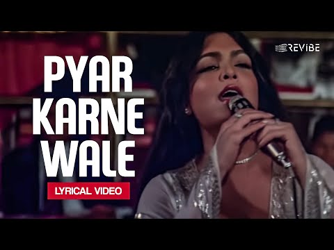 Pyar Karne Wale (Lyrical Video) | Asha Bhosle | Shaan