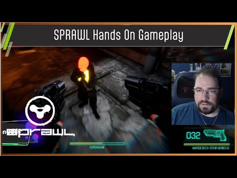 You're not ready for this bullet time FPS!!! SPRAWL full 1st stage (PS5)