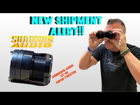 FIRST EVER SUNDOWN AUDIO GT-R1 SUPER TWEETER