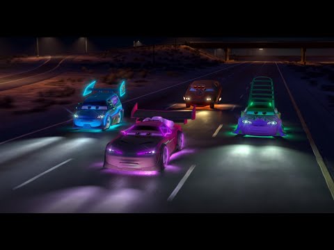 Tuner Cars Scene but Bass Boosted and 4K 60P - Pixar Plus