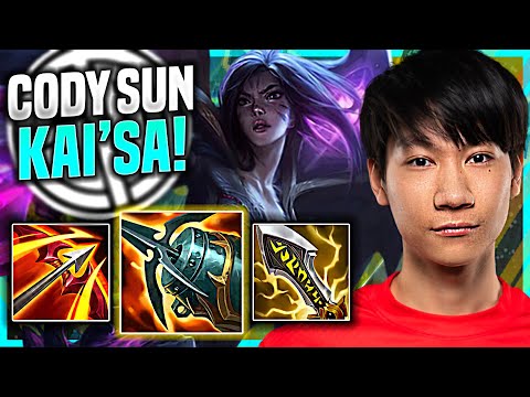 CODY SUN DESTROYING WITH KAI'SA! - TSM Cody Sun Plays Kai'Sa ADC vs Jhin! | Challenger TV