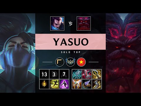 Yasuo Top vs Ornn - VN Challenger Patch 25.05