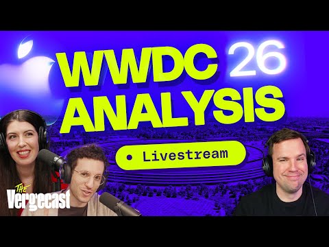 Siri AI, Screen Time, and the rest of WWDC 2026: The Vergecast Livestream