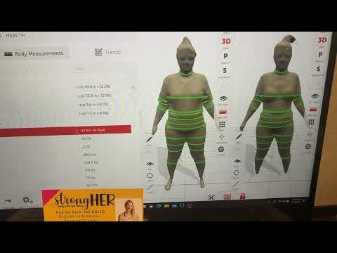 Full body Styku 3D body scan