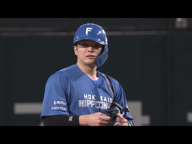 【7回表】走者一掃!! ファイターズ・郡司裕也 満塁の場面で2ベースヒットを放ち点差を広げる!! 2025年10月17日 福岡ソフトバンクホークス 対 北海道日本ハムファイターズ