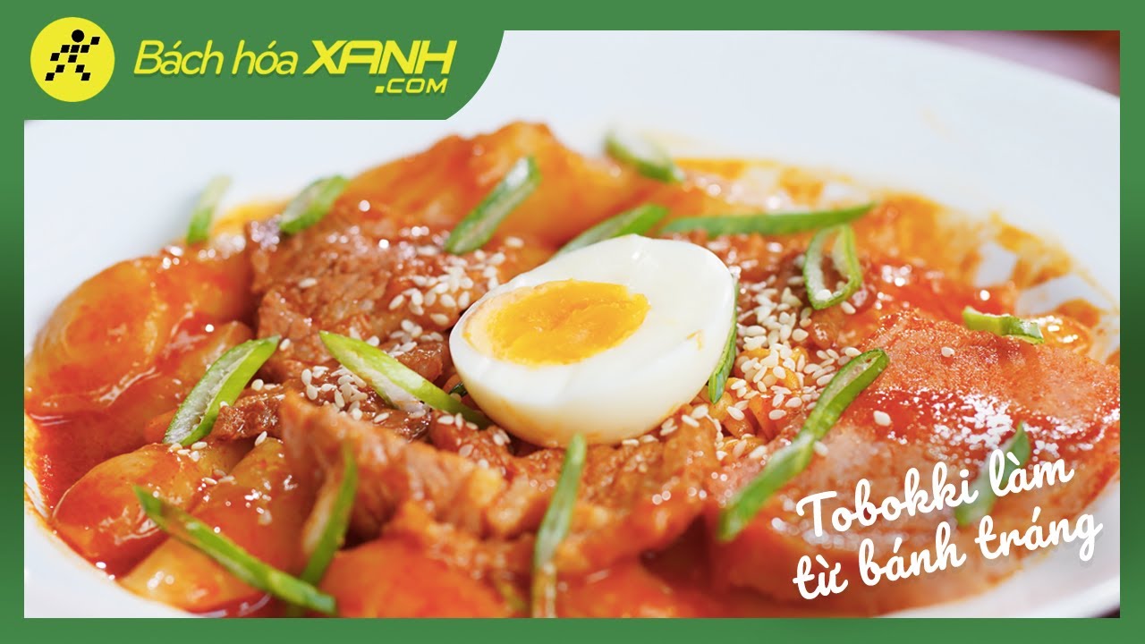 Tokbokki bằng bánh tráng - Bách hóa XANH