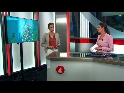Äntligen - nu kommer den riktiga supervärmen! - Nyheterna (TV4)