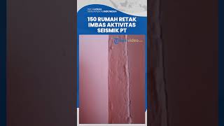 Warga Abab PALI Khawatir Rumah Retak di Pondasi dan Dinding Imbas Recording Aktivitas Seismik