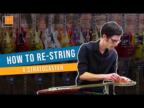 opens link to How to Change a String on a Stratocaster