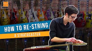 How to Change a String on a Stratocaster